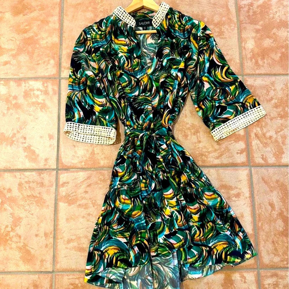 Saloni real silk dress